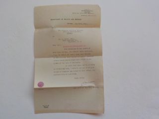 Wwi Letter 1918 Canadian Soldier Killed In Action Burial Ottawa Canada War Ww1