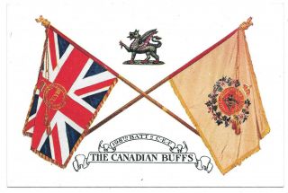 Ww1 Wwi Canadian Infantry 198th Battalion Cef Colours -