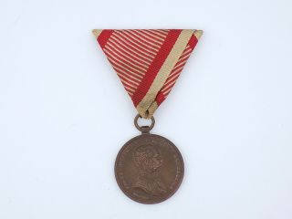 Wwi Austrian Der Tapferkeit Bronze Bravery Medal