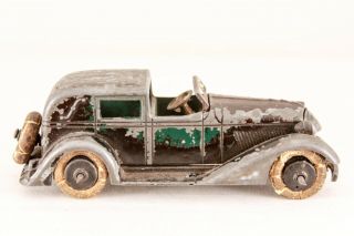 Tootsietoy Tootsie Toy 1933 - 39 Graham 5 Wheel Town Car 0616 For Parts/restore