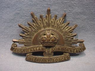 Ww1 Australian Commonwealth Military Forces Cap Badge