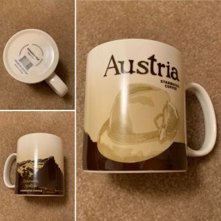 Nwt Starbucks Coffee Cup Austria Global Icon Collectors Mug