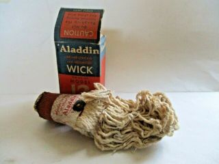 Vintage Aladdin Lamp Wick For Model 12 Only In Orig Box Nos