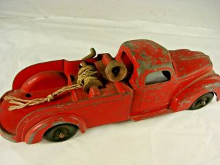 Vintage Hubley Kiddie Toy Truck 474 10 " X 2 3/4 "
