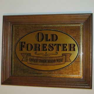 Old Forester Bar Mirror Kentucky Straight Bourbon Whisky