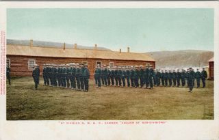 Dawson Yt Nwmp North - West Mounted Police B Division Yukon Postcard G27