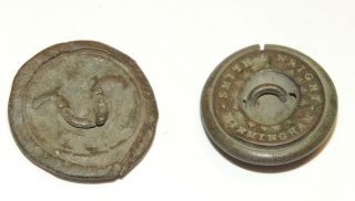OBSOLETE Boer War Victorian NWMP North West Mounted Police buttons Birmingham 2