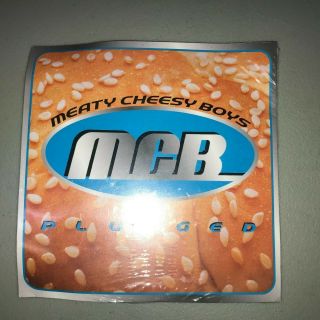 Meaty Cheesy Boys Unplugged Jack In The Box Limited Edition Music Cd