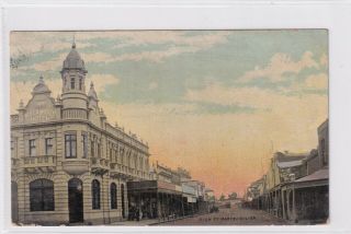 Vintage Postcard High St Maryborough Queensland 1900s