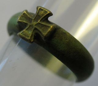Ww2 German Iron Cross Ring Military Ww1 Wwi Or Wwii Germany Jewelry Art