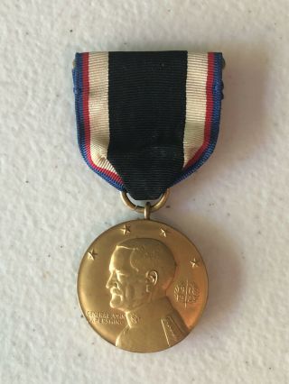 1918 - 1923 World War I Medal General John J Pershing Army Of Occupation Germany