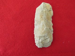 Authentic Indian Arrowhead Artifact " Square End Knife " Florida,  Georgia,  Alabama