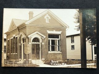 Rppc - Vienna Md - Bank - Eastern Shore Trust Co - Maryland - Dorchester County