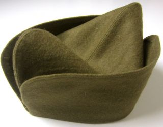 Wwi Us M1917 Overseas " French Style " Cap - Xlarge
