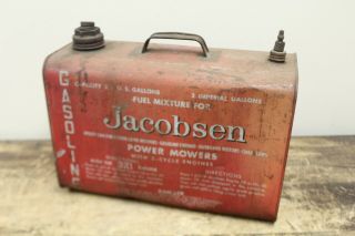 Vintage Jacobsen Power Mowers Gas Can Lawn Mower Oil 3