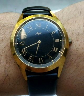 Watch Ussr Luch Soviet Russian Mechanical Wristwatch Men 