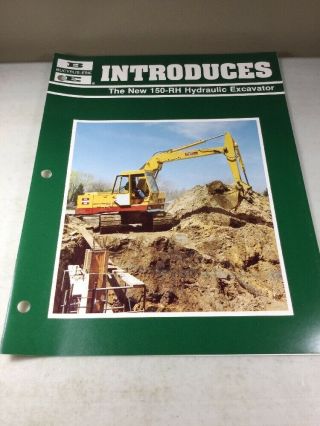 Bucyrus Erie 150 - Rh Excavator Sales Brochures