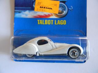 Very Rare - Talbot Lago - Blue Card - 22 - Hot Wheels - Rare - - Vhtf - Collectors