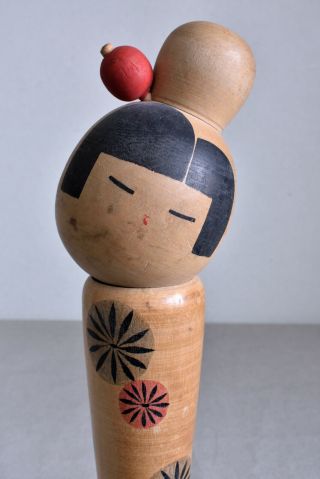 32cm (12.  6 ") Japanese Sosaku Kokeshi Doll : Signed