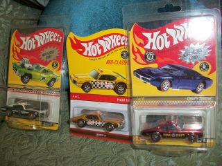 Hotwheels Redlines In Blister Packs All Rare Numbered Cars Awsome