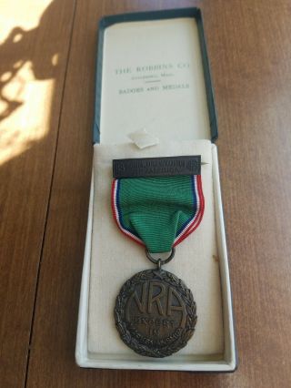 U S 1919 National Rifle Association Expert In Marksmanship Medal
