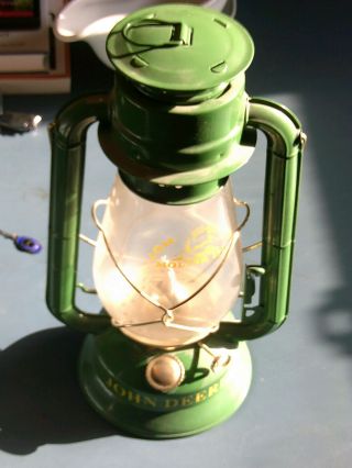 John Deere Branded Lamp Lantern (display Or Parts)
