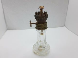 Liberty Torch Glass Alcohol Lamp
