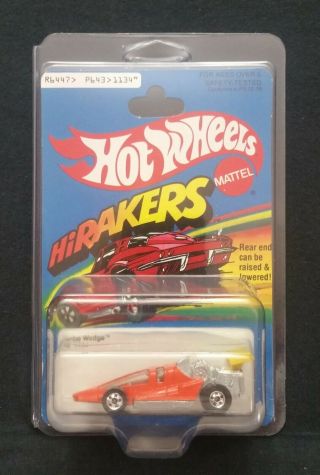 Vintage Hot Wheels Hirakers Turbo Wedge No.  1134 1979 Vhtf Monmc