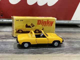 Dinky Toys Porsche 914 208 Near 1:43