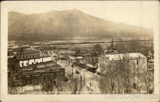 Rppc Panorama View Of Winnemucca,  Nv Humboldt County Nevada Real Photo Post Card