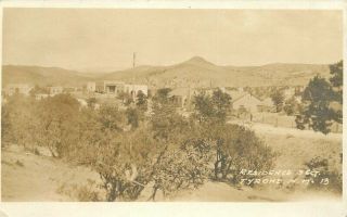 1920s Tyrone Mexico Residence Section Mining Ghost Town Rppc Photo Postcard