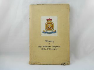 Vintage Book A Short History Of The Wiltshire Regiment 1756 - 1936 Circa 1936