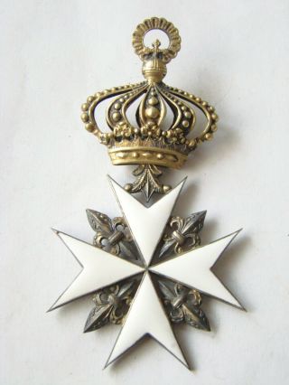 Maltese Early Cross Knight Of Honor And Devotion Of The Order Of Malta