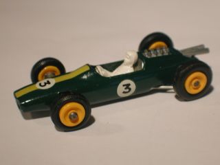 Vintage Lesney Matchbox 19 Lotus Racing Car Green