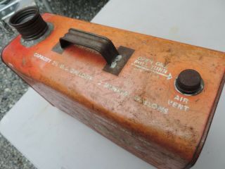 Vintage Jacobsen Power Mowers Gas Can 3