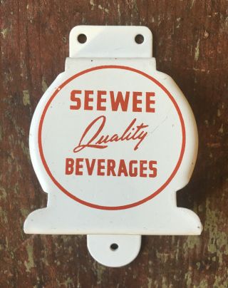 Vintage Seewee Beverages Wall Mount Advertising Bottle Opener Allentown