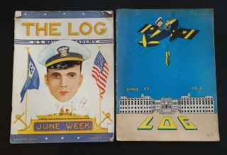 April & May 1938 The Log United States Naval Academy Annapolis Md Magazines