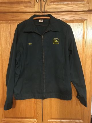 Vintage John Deere Mechanics Jacket Large