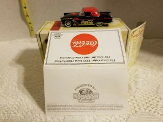 Matchbox Collectibles Coca Cola 1955 Ford Thunderbird