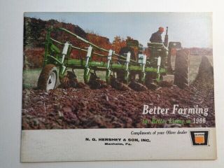 Oliver Better Farming For Better Living In 1966 Buyers Guide Product Line