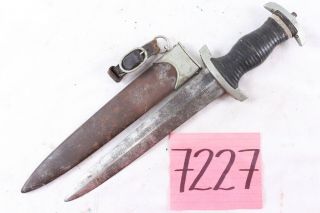 Customized Wwii German Dress Dagger Turned Into Fighting Knife
