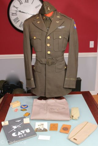 Us Ww2 Army Air Force Late War Named Pilot 