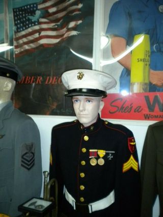 " Civil War " Half Mannequin For Military Uniform Display