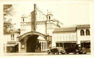 Varsity Theatre,  Rppc,  Palo Alto,  California,  Vintage Postcard