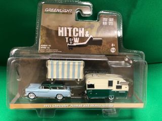 Greenlight Green Machine - 1:64 Hitch & Tow Series 16 - 1955 Chevrolet Nomad