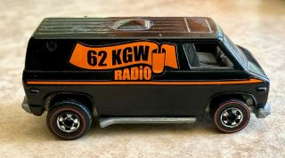 1975 Hot Wheels Redline Van 62 Kgw Radio