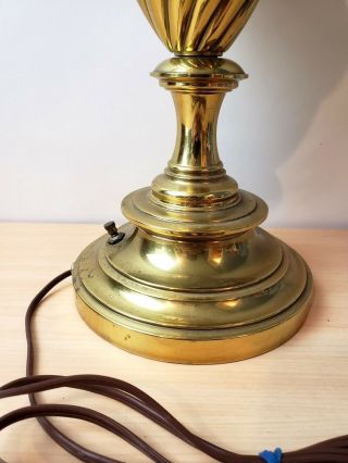 Vintage Brass Stiffel Trophy Table Lamp 3
