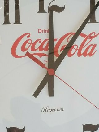 RARE VINTAGE Drink Coca Cola Clock 