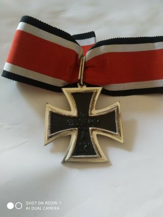 German Knight Cross Of The Iron Cross,  Magnetic Iron Core St&luck 1957