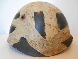 Italian Helmet M33 Wwii Combat Winter Camouflage German Helmet Wwii